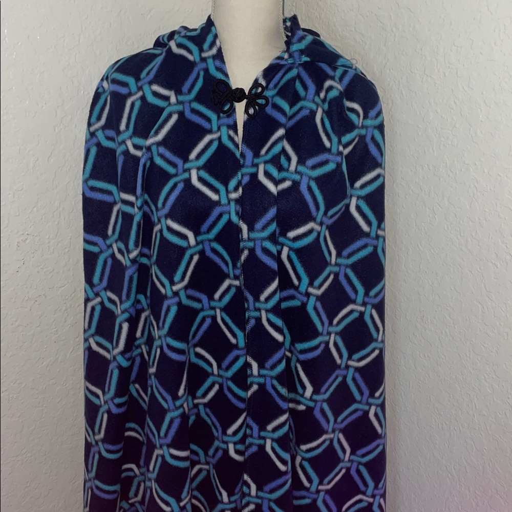 Geometric Patterned Cape - image 2